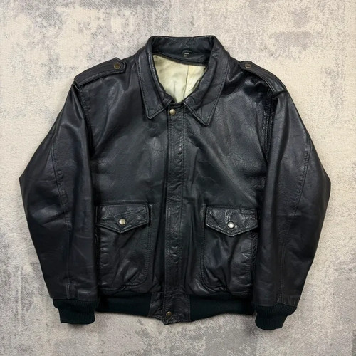 Vintage schwarze leder - vintage,