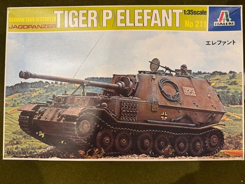 Italeri 211 tiger p - tiger,