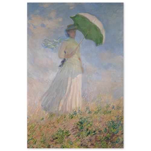 Claude monet frau - frau, mit