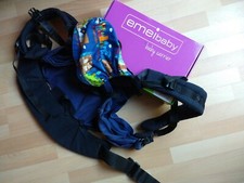Emeibaby Trage Babytrage blau "Städte" *OVP*