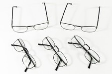 5 x BRILLE SCHWARZ LESEBRILLE NEUE LESEHILFE DIOPTRIEN +1,00 BIS +4,00 UNISEX