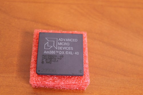 Retrocomputer cpu amd 386 - cpu,