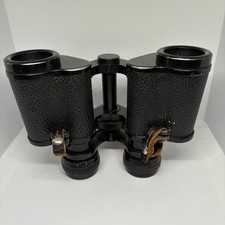 Vintage Fernglas 8x30 Weitwinkel Vergütet Feldstecher Binoculars Black DDR Era