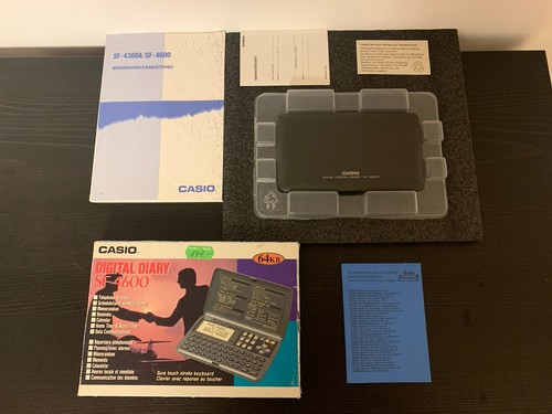 Casio digital diary 4600 - casio, sf-4600