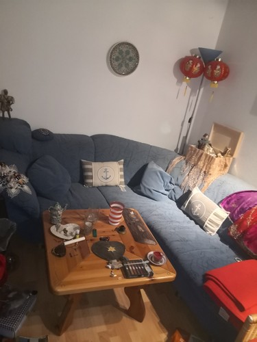 neuwertiges ecksofa