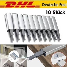 10 Stück Push to Open Schrank Tür Magnetschnäpper Drucktüröffner Möbelmagnet Set