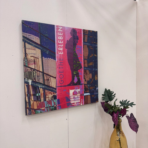 Wandbild 90x90 goethes - -,