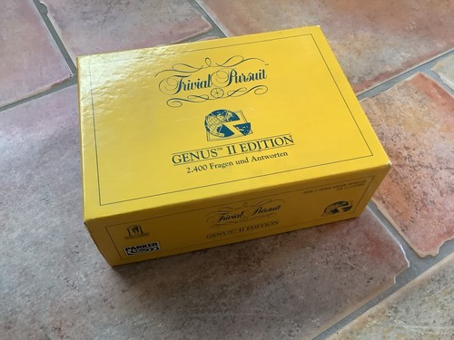 Trivial pursuit genus - trivial,
