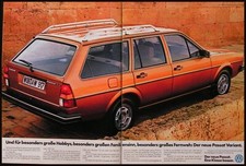 VW  Passat / Passat Variant, Typ 32 B, originale Werbung aus 1980   4-seitig !!!
