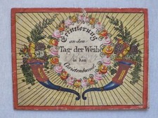 alter TAUFBRIEF mit Inhalt