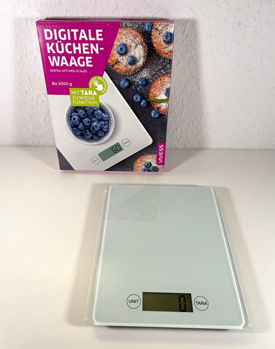 Vivess digitale küchenwaage - digitale,
