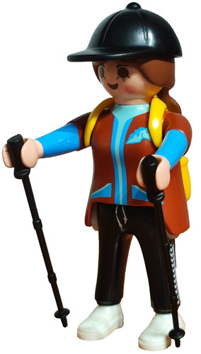 Playmobil figur wanderfrau - playmobil,