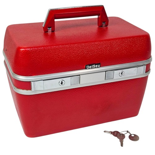 Retro delsey rot hartschale - delsey,