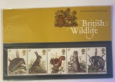 British Wildlife Mint Stamps