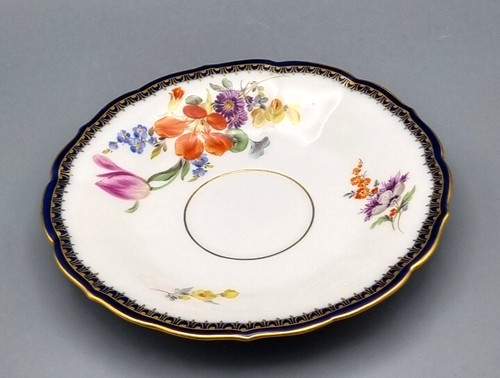 Meissen porzellan untertasse - porzellan,