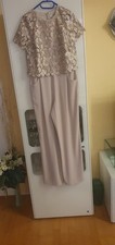 jumpsuit Heine damen festlich beige 38 Spitze
