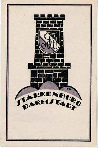 Studentika 1925 starkenburg - 1925,