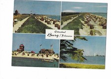 Q492  AK Ostseebad Burg Fehmarn Mehrbildkarte  ungelaufen ca. 1960/70