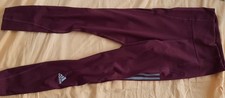 Adidas - Primegreen - Aeroready - 7/8 Sporthose - bordeaux rot - 2XS - neuwertig