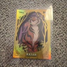 Topps Disney Wonder Rajah /50 Gold Furry Friends FF-12 Aladin