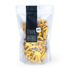 Set mit 200 Magnetbuchstaben