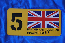 BRIXMIS Kennzeichen -