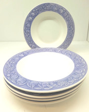 5x Beilagenteller  Ø ca 21,8 cm " Quadrifoglio Franco Giorgi Italy "