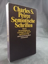 Semiotische Schriften: Band 2: 19031906 (suhrkamp taschenbuch wissenschaft). Pa