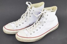 Converse Chucks Allstar high White Weiß Leder EU 42,5 US 9 Damen uni gebraucht
