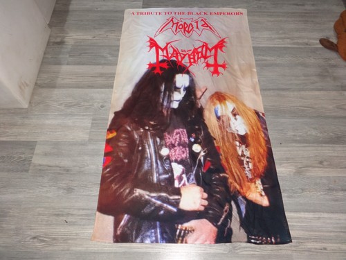 Mayhem morbid black metal flag - mayhem,