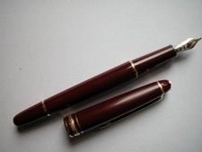 Montblanc Meisterstück-Pix-No. 144 Füller, Bordeaux, Feder M, 14k, ca. 1991  