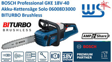 Bosch akku kettensäge - bosch, akku-kettensäge
