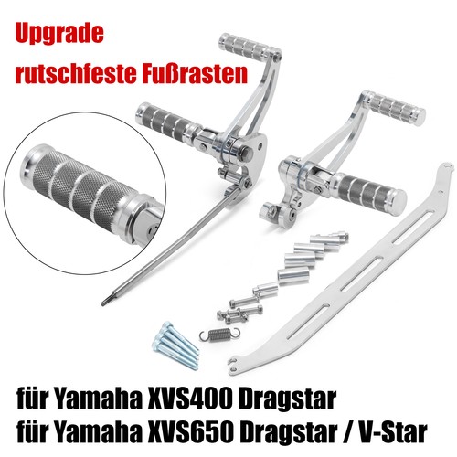 Fußrastenanlage fußrasten - fußrastenanlage,