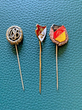 3 Anstecknadeln Pins DSB Sport Musik Leistungsabzeichen BDMV Glockenspiel