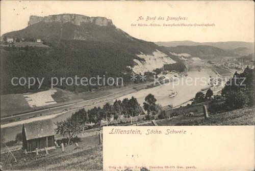 Lilienstein bord des - bord,