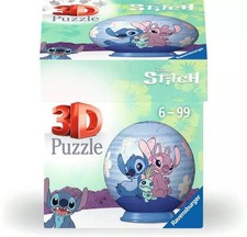 Ravensburger 3D Puzzle-Ball Disney Stitch & Angel