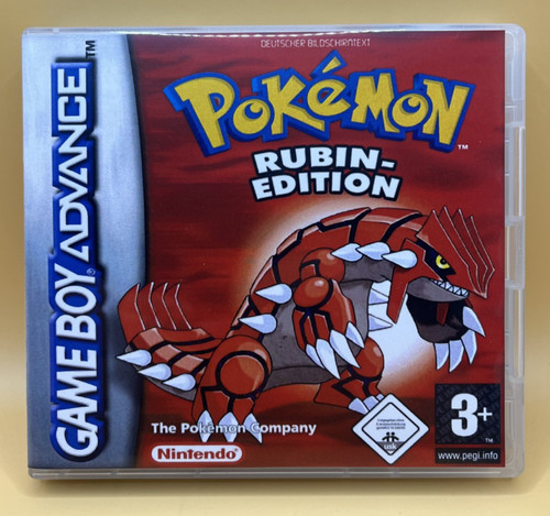 Pokemon rubin edition gba - rubin, |