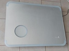 Badezimmerspiegel mit LED Beleuchtung Uhr Vergrößerungsspiegel 60x80 cm neu OVP