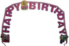 1,85 m Girlande Filly Pferd - Einhörner Kindergarten Kindergeburtstag Party Deko