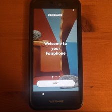 Fairphone 3 64GB Schwarz, Mikrofon defekt, Akku Sehr Guter Zustand Ohne Simlock