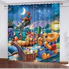 Maßgefertigte Vorhänge 13.Winnie the Pooh Schlafzimmer Verdunklung UV-Schutz