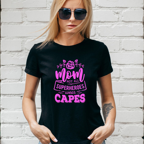 Mama superheldin shirt - superheldin, t-shirt