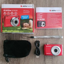 Digitalkamera ► AgfaPhoto Realishot DC8200 | 18 MP | 8 x Zoom | RED ◄ TOP | CIB