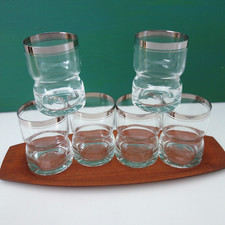 6 zeitlose Trinkgläser Wasser