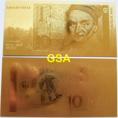 Mark gold banknote - /, d-mark
