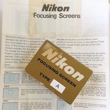 Nikon Focusing Screen Type A