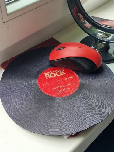 Vinyl schallplatten mauspad - vinyl,