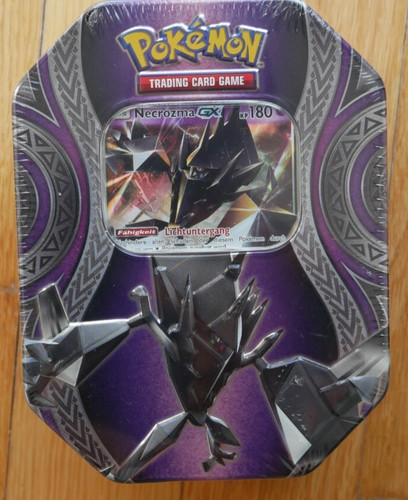 Pokemon necrozma tin box - gx,