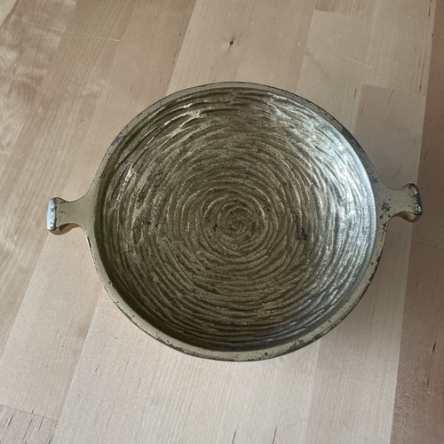 Schwere messing schale massiv - schwere,