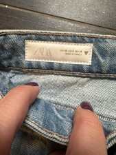 ZARA WIDE-LEG-JEANS MIT